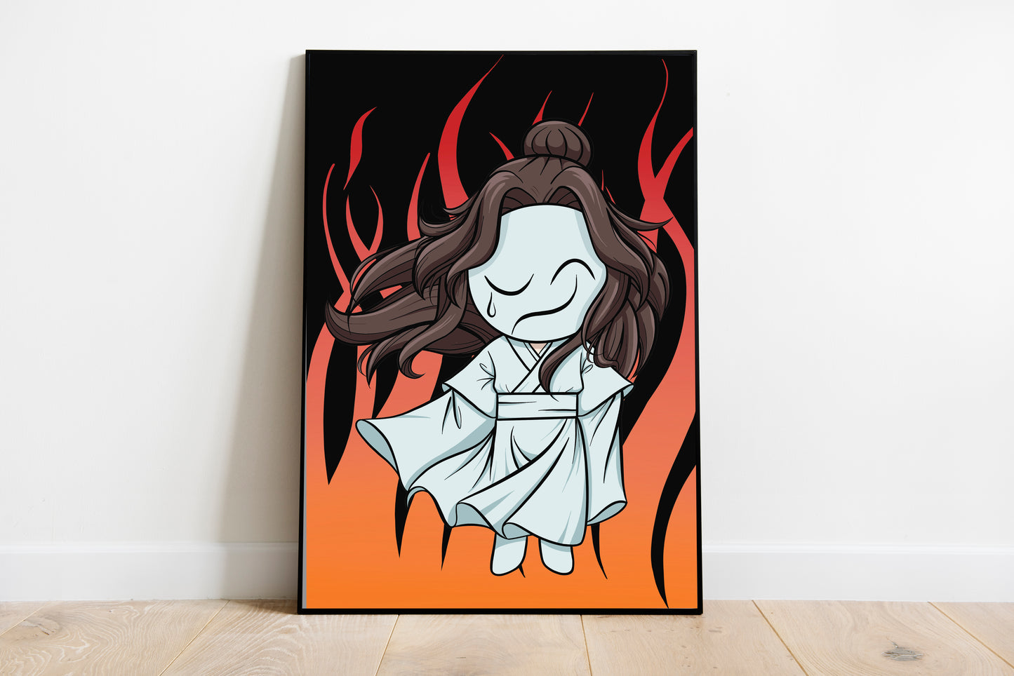 Heaven's Official Blessing White Calamity Art Print *MADE TO ORDER*