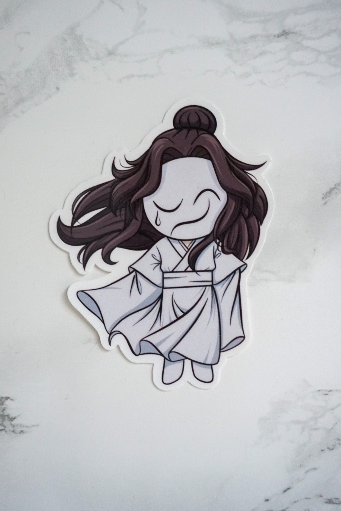 White Calamity Sticker / Xie Lian / Bai Wuxiang / Tian Guan Ci Fu / Heaven's Official Blessing / HOB / TGCF / Laptop Decal