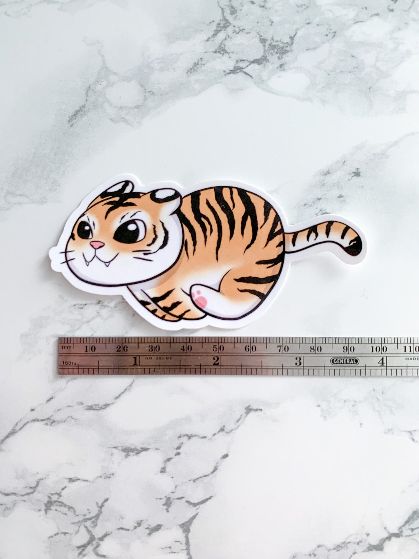 2022 Lunar New Year Waterproof Sticker / Year of the Tiger