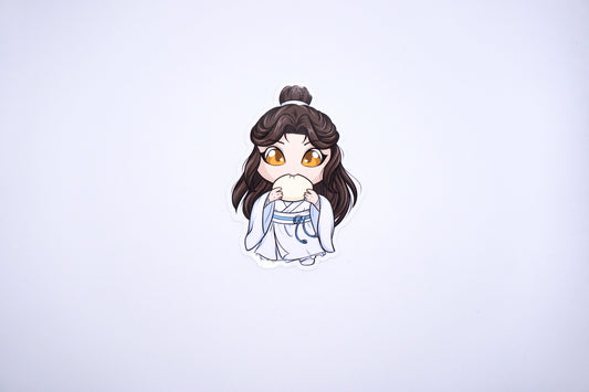 Xie Lian with Bao Sticker / Tian Guan Ci Fu / Heaven's Official Blessing / HOB / TGCF / Laptop Decal