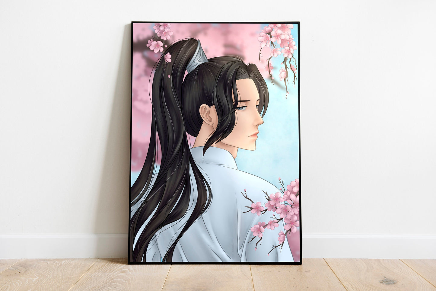 Chu Wanning Portrait Art Print / ErHa / Dumb Husky and His White Cat Shizun *MADE TO ORDER*