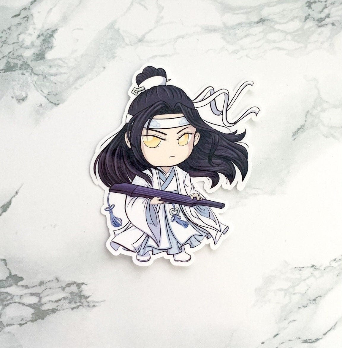 Cute Lan Wangji Sticker / Modaozushi /The Untamed / Grandmaster of Demonic Cultivation / Laptop Decal